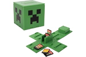 doepeBAE Custodia Giochi Switch per 16 Cartucce – Scatola Compatta con Apertura Rapida a Pulsante – Antiurto e Portatile (A8)