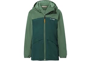 VAUDE 3 in 1 Jacke Kinder Escape – Outdoorjacke Kinder Wasserdicht & Winddicht mit abnehmbarer Fleece-Innenjacke – Atmungsaktive Doppeljacke Kinder ideal für Alltag & Freizeit