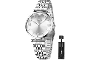 CIVO Orologio Uomo Analogico Acciaio Inossidabile Impermeabile Orologi da Polso Uomo Affari Sportivo