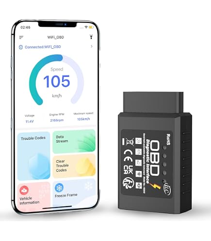 Cavo Di Prolunga OBD2 Maschio-Femmina 16 Pin – Lunghezza 0,95m – Connettori Ad Angolo 90° – Universale Per Auto - 4