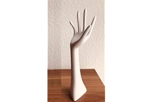 Boltze Uchwyt na biżuterię w białym formacie ręcznym na bransoletki, łańcuszki, pierścionki, zegarki itp