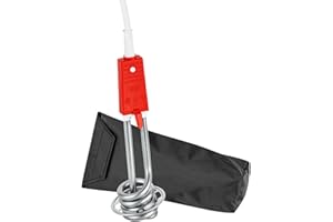 ROMMELSBACHER Grzałka podróżna RT 350 - izolowany termicznie uchwyt, zabezpieczenie przed przegrzaniem, 350 W, etui (kolor zmienny), stal nierdzewna