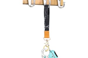 kdracoip Schlüsselband kurz schlüsselanhänger mit Schlüsselring, Handgelenk Schlüsselband für Damen & Herren als Geschenk, Lanyard für Schlüssel, Autoschlüssel, Mobile Handys Telefon, Kamera,