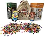 Award Winning Simbrix - Geek Kit For fans of Perler Beads & Lego -no pegboard or iron required