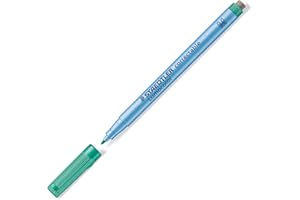 Staedtler Lumocolor Correctable 305 - Feutre Non Permanent Effaçable À Sec Pointe Moyenne 1Mm Vert