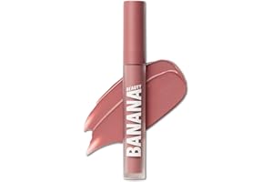 ‎BANANA BEAUTY Banana Beauty Semi Matte Nude Up! Liquid Lipstick mit 10h Halt – Lippenstift für volle Lippen – Schutz vor Austrocknen & intensives Volumen – Lippenstift Matt mit rosafarbenem Unterton