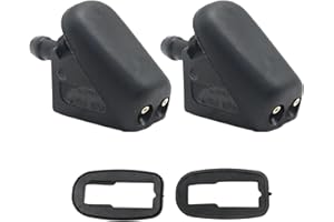 Ollanoos 2 ugelli a getto per parabrezza anteriore, getti di ricambio per Ford Fiesta Mk6 Mk7 2001 2002 2003 2004 2005 2006 2007 sostituisce 1442176