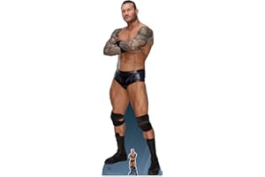 STAR CUTOUTS SC1203 Randy Orton Ultimate Edition WWE Figuren, Party-Dekoration, lebensgroßer Pappaufschnitt, 195 cm hoch, Stern