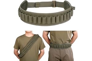 EXCELLENT ELITE SPANKER EXCELLET Elite Spanker Cintura per cartucce per Fucile da Caccia Custodia per cartucce per Fucile da Caccia da 24 Colpi Cintura per proiettili Shotgun