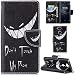 Produktbild Ooboom Sony Xperia XA2 Hülle Flip PU Leder Schutzhülle Tasche Case Cover Wallet Standfunktion mit Kartenfächer Bargeld Aussparrung für Sony Xperia XA2 - Don't Touch My Phone