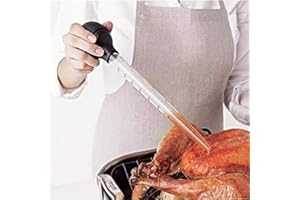 ANGOTER 30 ML Cocina Que Cocina Gadgets Turquía Petróleo cuentagotas Alimentos Pollo Barbacoa Baster Jeringa Borrar Tubo Tubo