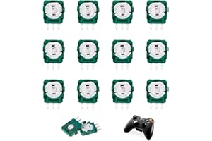 QNENEAM 12 Pezzi Potenziometro Trimmer per PS5, Trimmer Controller 2.3k Ohm di Ricambio Trimmer, Sensore PS5 Joystick Analogico Thumb Stick, Compatibile con PlayStation 5, Parti di Riparazione Guarnizione