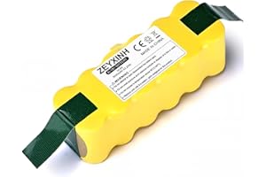 ZEYXINH Batteria di Ricambio per Roomba,14.4V 3000mAh Ni-Mh Batteria per iRobot Roomba 500 510 520 530 532 540 550 552 560 570 580 600 610 620 630 650 660 700 760 770 780 790 800 870 880