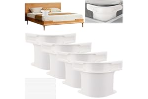 Vibbang 4Pcs Bed Sheet Holder With Lock Strips, Bed Sheet Clips for Bedding, Removable Fitted Sheet Corner Holder, Heavy Duty Bed Sheet Fasteners, Fit for Mattress Protector Blanket Bedding