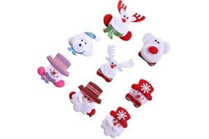 Toyvian 16 Stück LED Leuchten Weihnachtsbrosche Stifte Blinkende Leuchtende Weihnachtsbroschen Emaille Anstecknadeln Abzeichen Weihnachten Weihnachtsfeier Gefälligkeiten