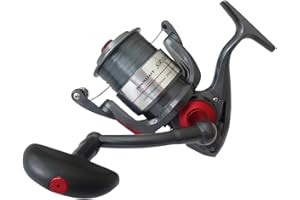 FISHZONE MIAMIJACK SIROCCO FD70 SURF Front Drag Fixed Spool Fishing Reel (Pre Spooled with 20lb Line) - For use on Sea Surf