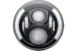 SKUNTUGUANG Fanale a LED da 7 pollici DRL Indicatori di direzione per moto Harley Davidson