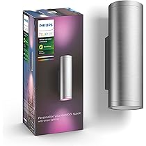 Philips Hue - Lámpara Inteligente, Hue Argenta, Foco LED Inteligente, Luz Blanca Y De Colores