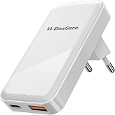 20W USB C Charger, Elexlinco PD 3.0 Plug Type C Fast Charging with QC 3.0 Port 18W USB A Compatible with iPhone 13/12, Galaxy