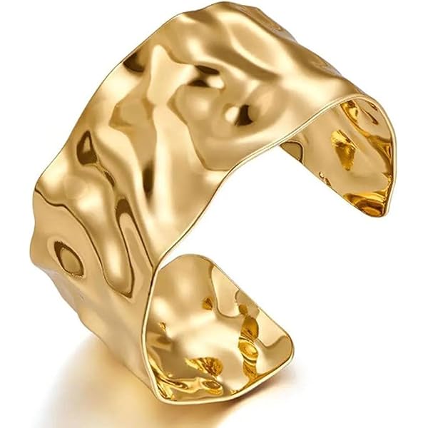 Bracelet Manchette Or Lot De Pièces Réglables Pour Femmes Et Filles