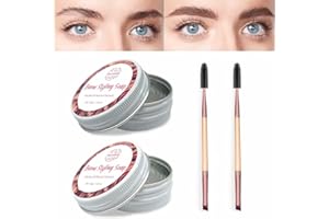 VIOLA HOUSE 2PCS Gel Fijador de Cejas, Makeup Fijador de Cejas, Brow Gel Larga Duración 16 Horas Brow Glue .30g / 1.05 oz (2PCS)
