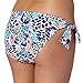 Ultimate Beach Womens Blue Animal Tropic Bunny Tie Bikini Bottoms 8