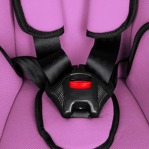 TecTake 400571 Autokindersitz Gruppe I/II/III 9-36 kg 1-12 Jahre, purple/schwarz - 5