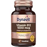 Dynavit Methylcobalamin Vitamin B12 1000 mcg 100 Dilaltı Tablet - Vitamin B12 (Metilkobalamin)