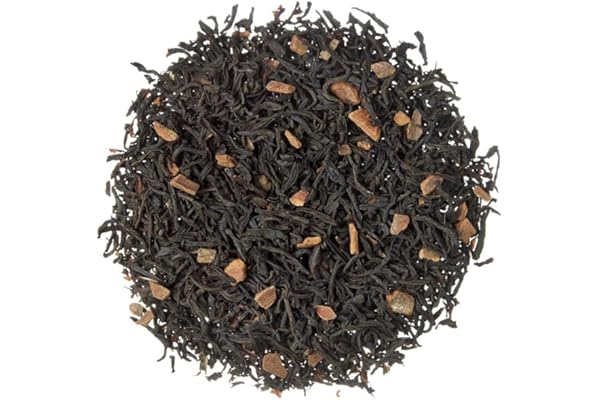 TEA SHOP - Té Negro Canela Black Tea 100g - 50 Tazas - Formato a Granel - Black tea - En Hojas - Con Canela de Ceilán - Energizante