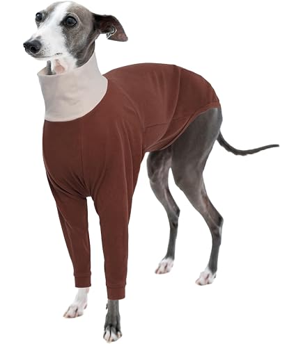 Warmer Rollkragen-Pullover Für Whippets & Kleine Hunde – Stylischer Winter-Kuschellook In Rot