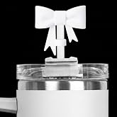 Fiyonk Tasarımlı Silikon Pipet Tıpası Stanley Quencher 30oz &amp; 40oz Uyumlu | 10mm &Ccedil;ap, Toz ve B&ouml;cek Koruması, Hijyenik Kapak, 
