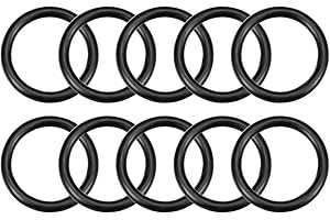 TA-VIGOR 10Pcs Nitrile Rubber O-Rings, 38mm OD 30mm ID 4mm Width Rubber Washers Spacer O-Rings Gasket kit, Metric Sealing Gasket for Hose, Faucet, Automotive, Plumbing