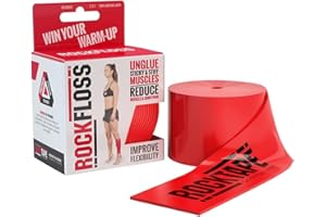 RockTape RockFloss Tack Mobility Band, regeneracja mięśni kompresyjnych, nić do bólu mięśni