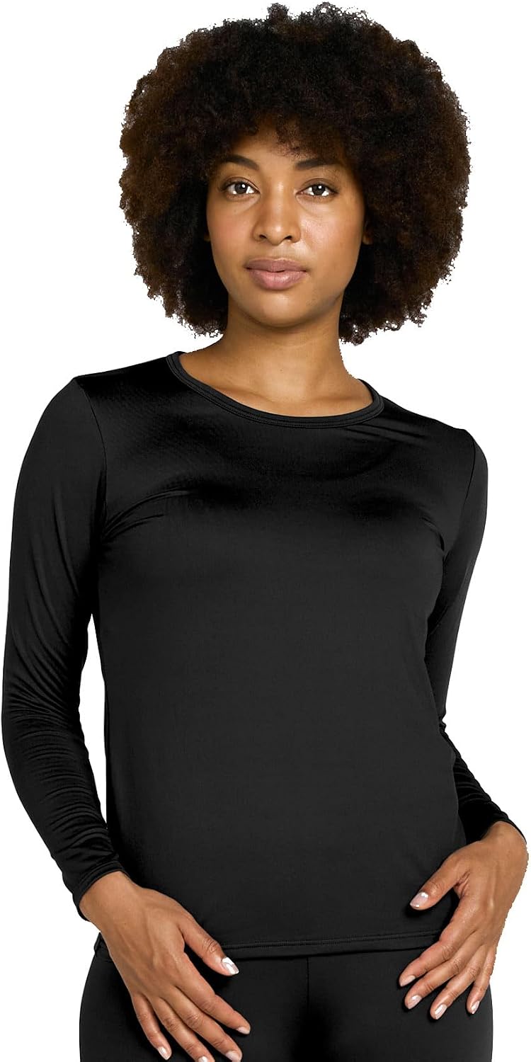 LAPASA Camiseta Termica Manga Larga Mujer (Pack de 1 & 2) Extra Cálido Camisa Interior Thermal Top Baselayer Frío Extremo Elastico Montaña Esqui Deporte Invierno L15/L39/L42