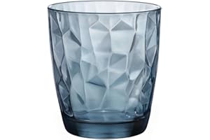 BORMIOLI ROCCO Blue Diamond Verres à Eau 30,5 Art. 3,50220 Cl - Lot de 6