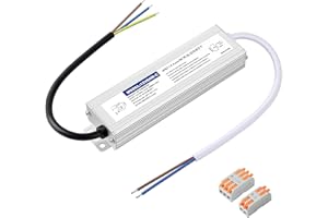 Karyoosi LED Trafo 230V auf 12V Led Transformator 60W 5A, Wasserdichtes IP67 LED Netzteil Für LED-Beleuchtung im Innen- und Außenbereich