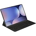 Samsung Galaxy Official AI Book Cover Keyboard Slim for Galaxy Tab S10 Ultra, S9 Ultra, Black