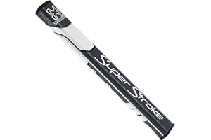 Super Stroke Traxion Flatso Golf Putter Grip | Advanced Surface Texture That Improves Feedback and Tack | Minimize Grip Pressure with a Unique Parallel Design | Tech-Port