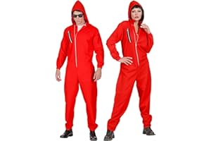 W WIDMANN MILANO Party Fashion - Costume Takers, combinaison avec capuche, brigands, déguisements de carnaval