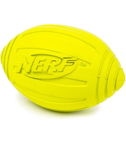 Nerf Dog Red Tire Quietsch-Fußball | Hundespielzeug Für Große Hunde | Wetterfest & Langlebig