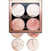 MAKEUP REVOLUTION LONDON Cheek Kit Brozlaştırıcı Ve Aydınlatıcı 4'l&uuml; Allık Paleti