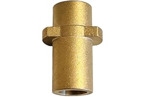 M&M Smartek Pressure Washer Adaptor Bayonet Brass - Connection 1: 1/4 Inch Internal Thread - Connection 2: Bayonet Adapter for Kärcher K-Series (K2-K7) - Material: Brass