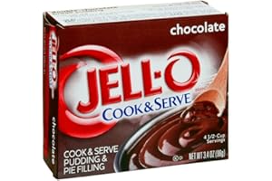 Jell-O Chocolate Cook & Serve Pudding & Pie Filling 96g Box