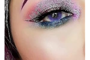 FreshTone Lentilles De Contact De Couleur Sweet Violet 1 Tons 12 Mois sans correction