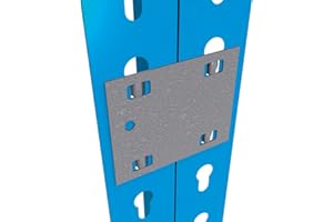 simonrack 8435104911990 55 x 78 x 55 x 5 mm plaque de liaison en métal