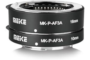 MEIKE MK-P-AF3A makro przedłużacz pasuje do Panasonic/Olympus GF5 GF6 GM1 GM5 GX1 GX7 G3 E-P5 E-PM E-M1 E-M5 E-M10 E-PL5 E-PL6 E-PL7 aparat bezlusterkowy