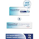 Bepanthol Cilt Bakım Kremi 30 g + Onarıcı Bakım Merhemi 50 g