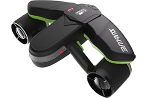 Sublue - Scooter bajo el agua NAVBOW - Negro y Verde - para Snorkel o Buceo Botella - Hasta 7,2 km/h – Profundidad Max 40m – Autonomía 60 Minutos…