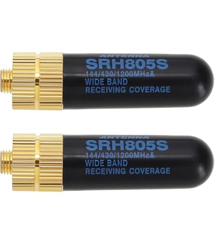 Antenna Mini Dual Band Per Walkie Talkie - SRH-805S, SMA-F, 2.15dbi - Compatibile Con Baofeng, Kenwood - Foto 9