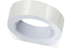 ben+camilla.com Selbstklebender Kantenumleimer | Weiß Hochglanz 30 mm x 5 m Rolle | Kantenschutz zum Überkleben - wie Klebeband OHNE Bügeln | Premium Qualität für professionelle Ergebnisse